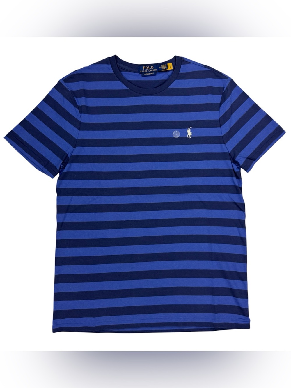 Polo Ralph Lauren Blue Striped T-Shirt Men’s Medium